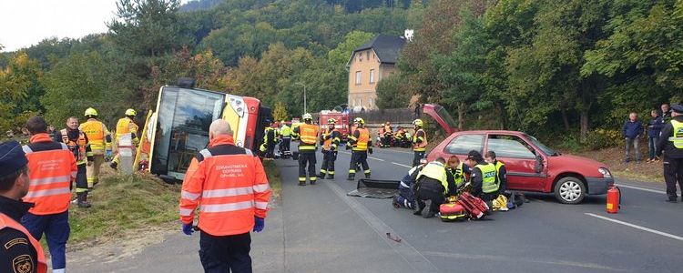 Cvičení IZS Horní Jiřetín