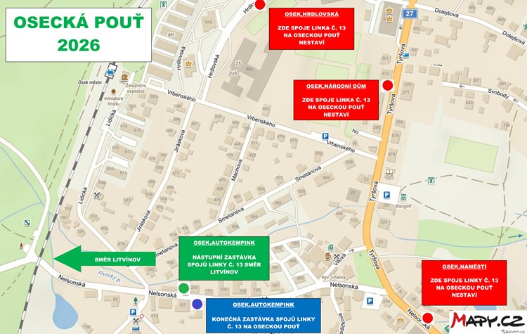 situační plánek